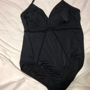 Black bathing suit